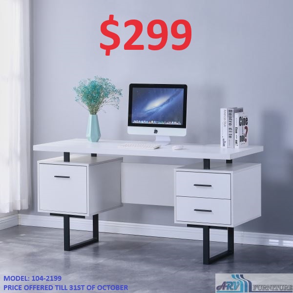 MODERN COMPUTER TABLE OFFICE DESK ARV FURNITURE MISSISSAUGA ONTARIO